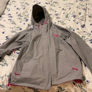 North face rain jacket